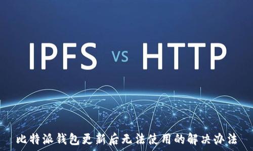    
比特派钱包更新后无法使用的解决办法